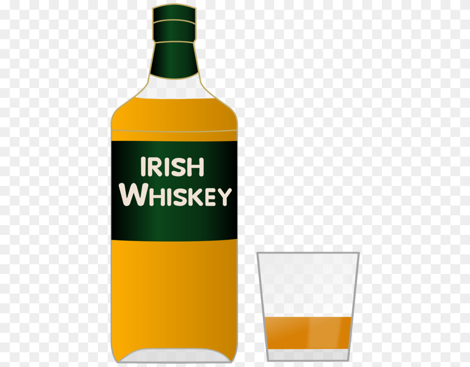 Liqueur Irish Whiskey Alcoholic Drink Scotch Whisky, Alcohol, Beer, Beverage, Glass Free Png Download