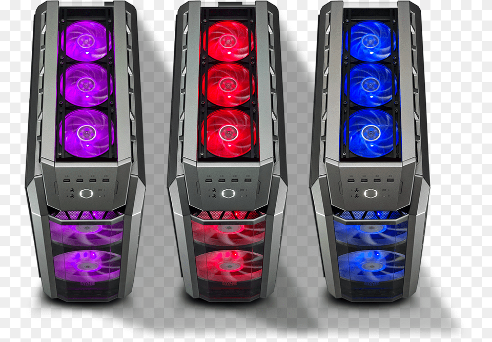 Liquid Cooling Ready Cooler Master Mastercase, Light, Traffic Light, Electronics Free Png Download