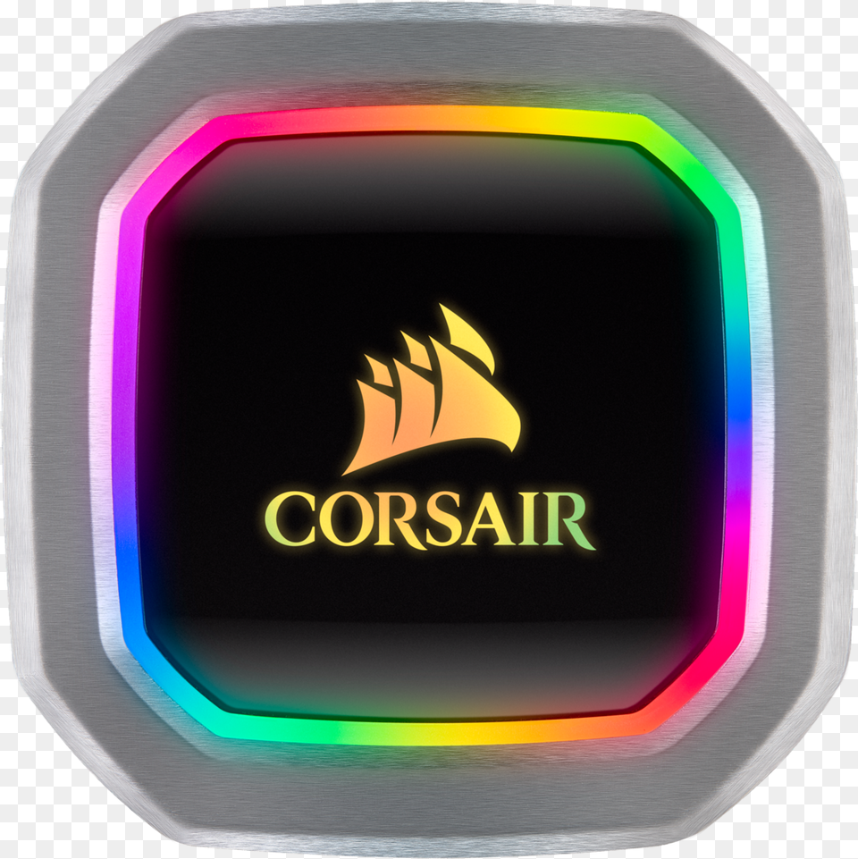 Liquid Cpu Cooler Corsair, Light, Emblem, Symbol, Logo Free Transparent Png