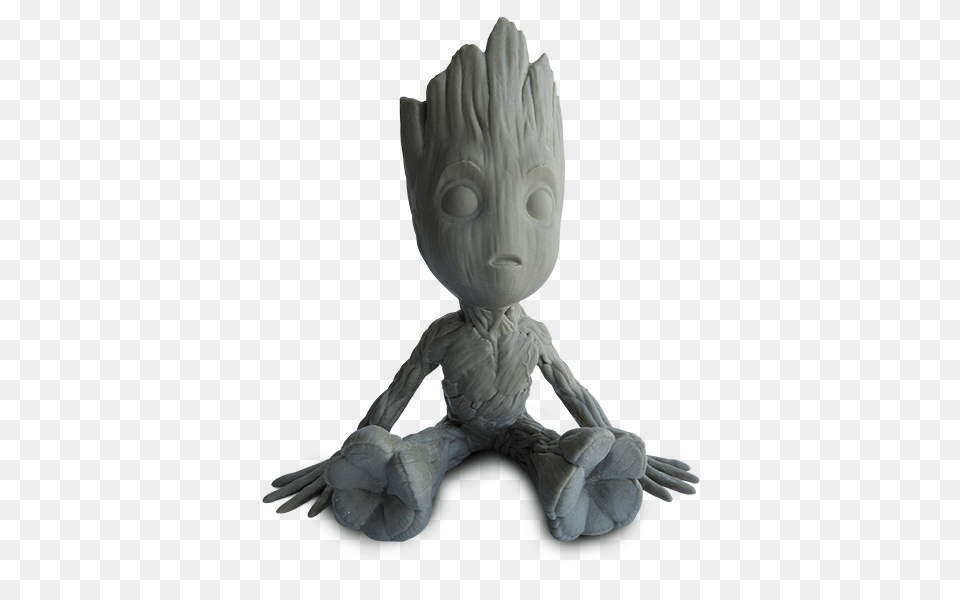 Liquid Crystal Printing Groot, Baby, Person, Wood, Alien Png Image