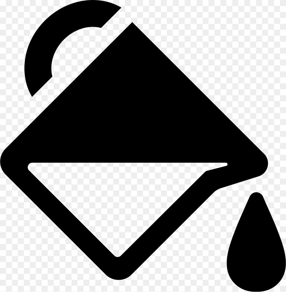 Liquid Drop Falling Of A Cup Falling Liquid Icon, Sign, Symbol, Road Sign Png