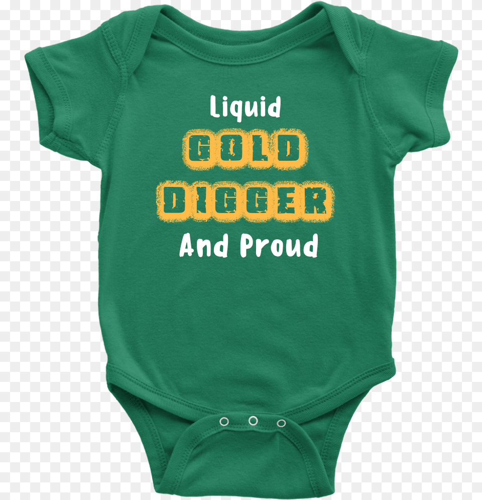 Liquid Gold Digger Onesie Infant Bodysuit, Clothing, T-shirt, Shirt Free Png Download