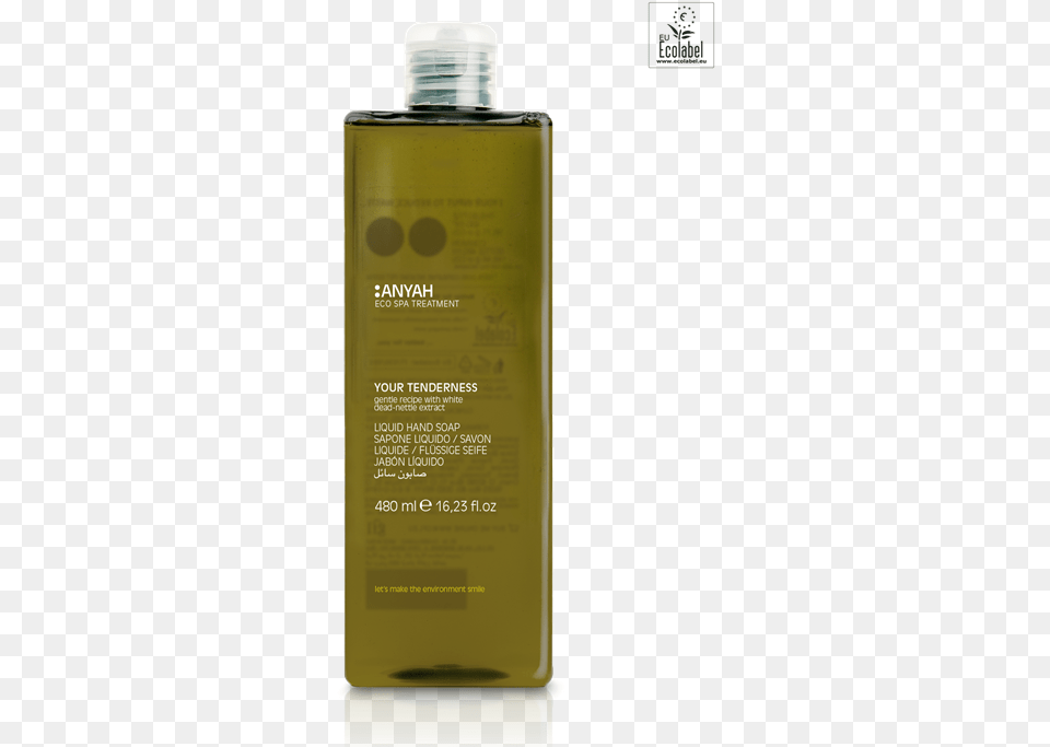 Liquid Soap 480 Ml Ecolabel Certified Anyah Soap, Bottle, Cosmetics, Perfume, Shampoo Free Transparent Png