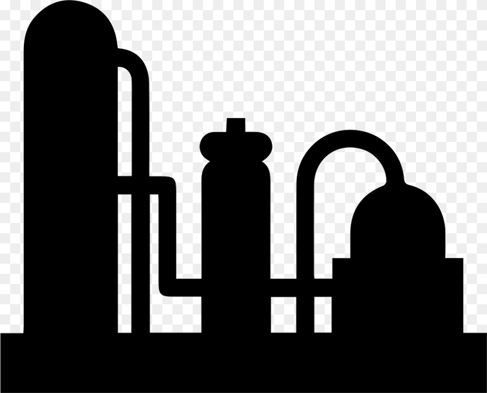 Liquified Petroleum Gas Icon, Silhouette, Stencil Free Png