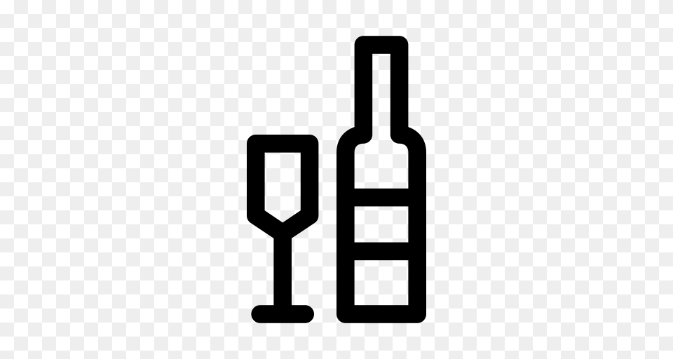 Liquor Icon With And Vector Format For Unlimited Download, Gray Free Transparent Png