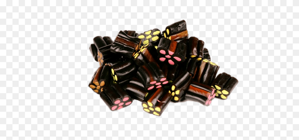 Liquorice Flowers Sweets, Food, Dynamite, Weapon Free Png Download