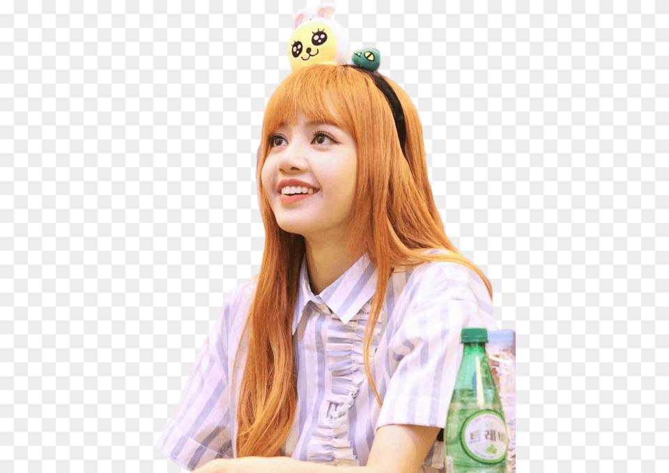 Lisa Blackpink And Kpop Lisa Cute Blackpink, Happy, Blonde, Smile, Face Free Png