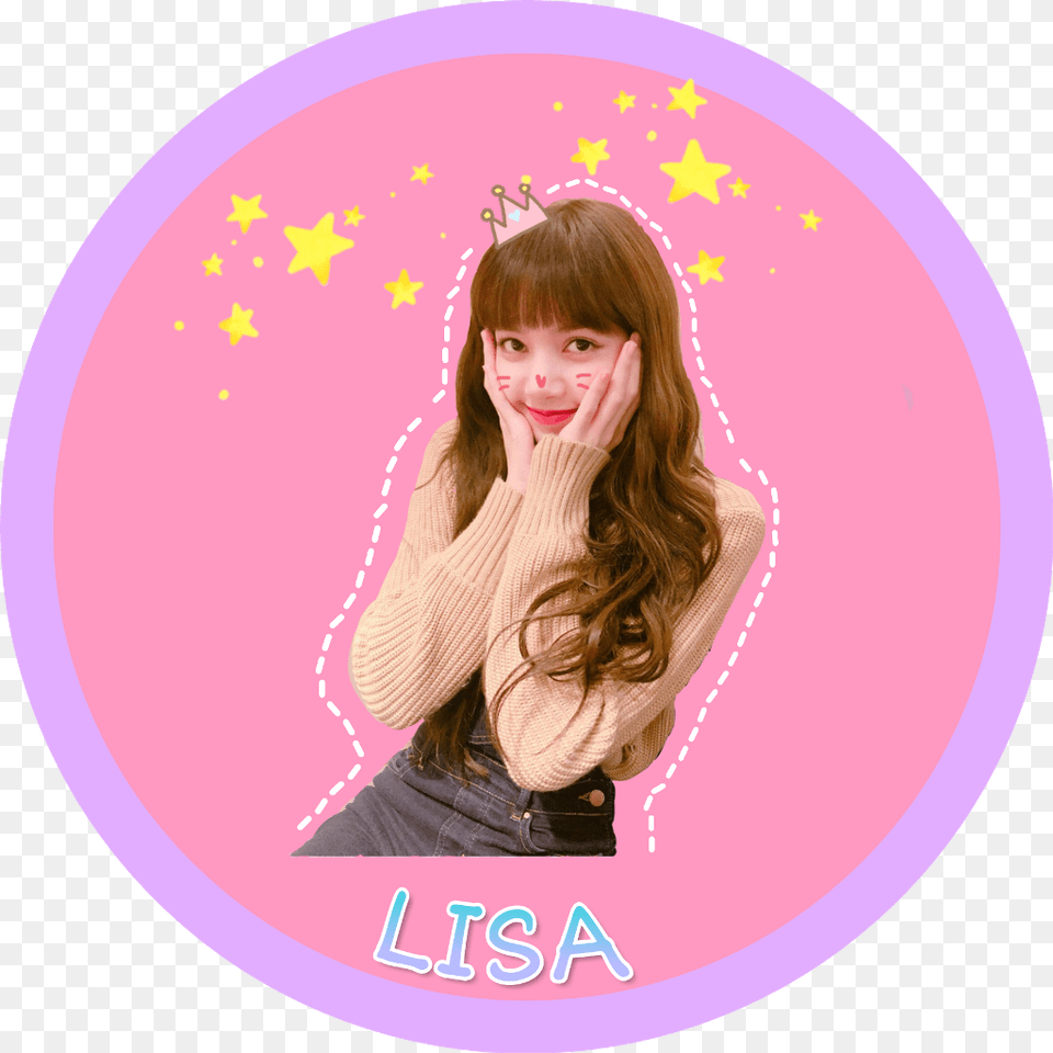 Lisa Blackpink Cute Lisa Black Pink 2018, Face, Head, Portrait, Person Png