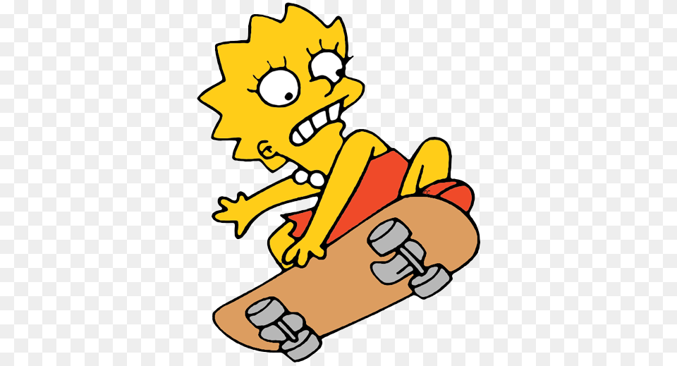Lisa Clipart, Skateboard, Device, Grass, Lawn Free Transparent Png