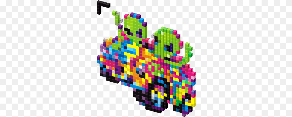 Lisa Frank Aliens Cursor Construction Set, Art, Graphics, Pattern, Bulldozer Png Image