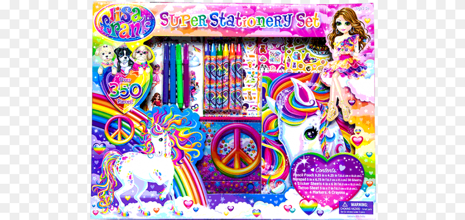 Lisa Frank Art Kit, Sweets, Food, Candy, Person Free Png Download