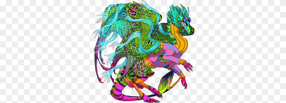 Lisa Frank Looking Dragon Share Flight Rising Flight Rising Shadow Dragons, Adult, Female, Person, Woman Free Png