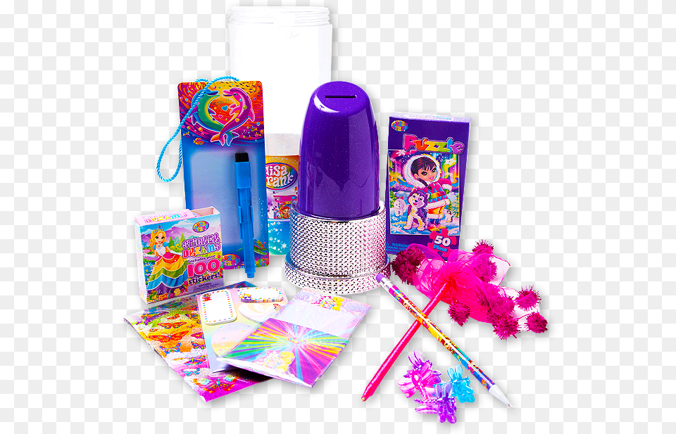 Lisa Frank Stickers Lisa Frank Lipstick Stationery Set, Purple, Cosmetics, Baby, Person Png Image