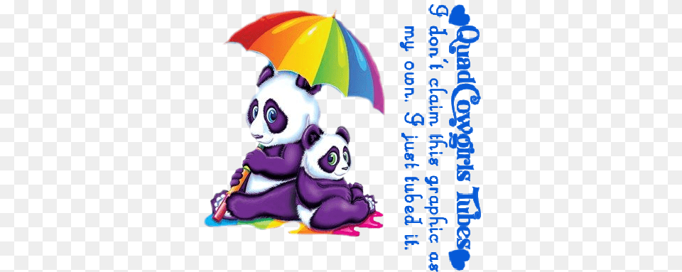 Lisa Frank Tubes Lisa Frank Panda, Purple, Canopy Free Png