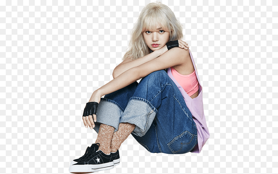 Lisa Kpop And Blackpink Lisa Blackpink, Adult, Shoe, Person, Pants Png Image