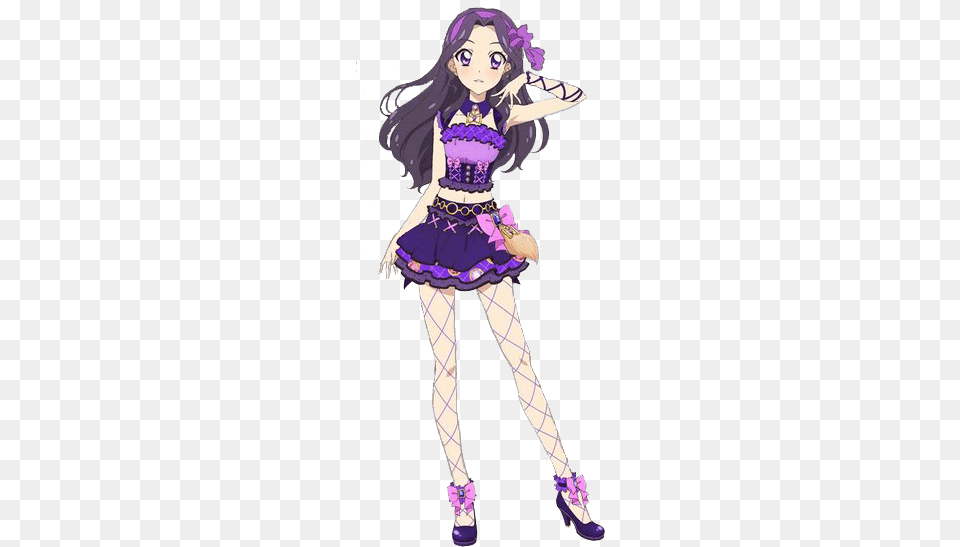 Lisa Render Aikatsu Lisa Shirakaba, Book, Publication, Person, Purple Free Transparent Png