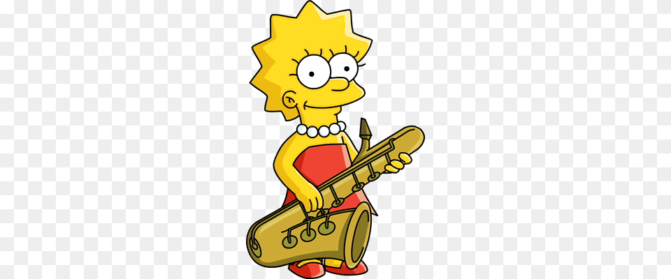 Lisa Simpson Clipart Amp Clip Art Images, Musical Instrument, Dynamite, Weapon, Saxophone Png