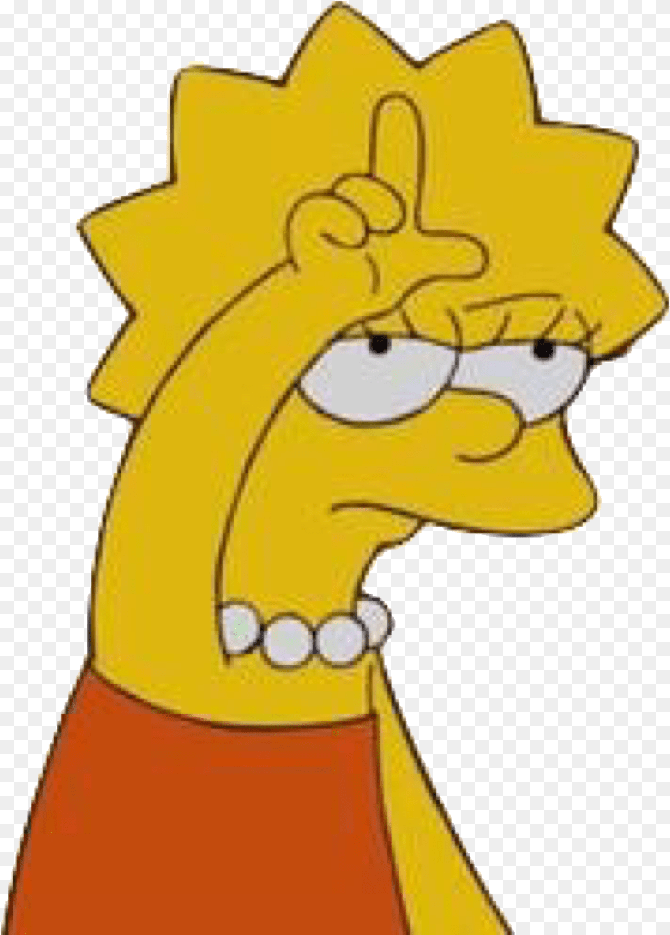 Lisa Simpson Loser, Baby, Person, Cartoon, Animal Free Transparent Png