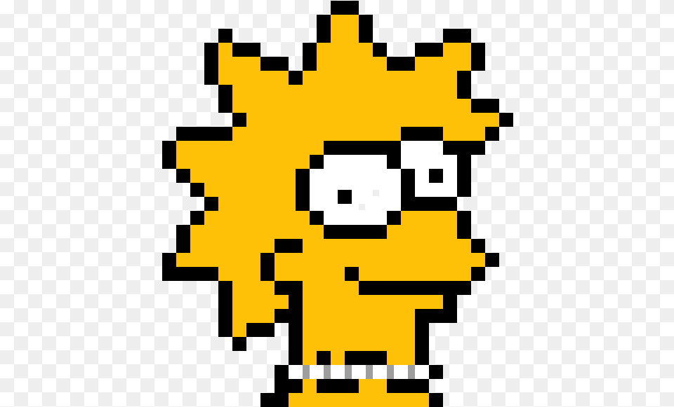 Lisa Simpson Pixel Art Simpson Lisa, Animal, Bee, Insect, Invertebrate Free Png