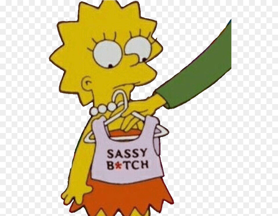 Lisa Simpsons Simpson Sassy Aesthetic Cartoon Aesthetic Simpsons, Person, Scarecrow Png