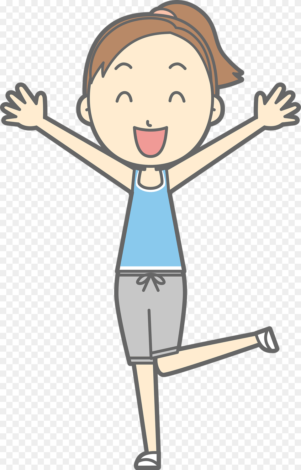 Lisa Woman Is Showing Joy Clipart, Face, Head, Person, Cross Png Image