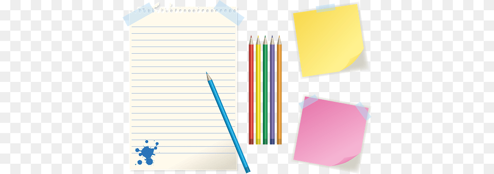 List Adhesive Note Blue Green Diary, Page, Text, Pen, Pencil Png