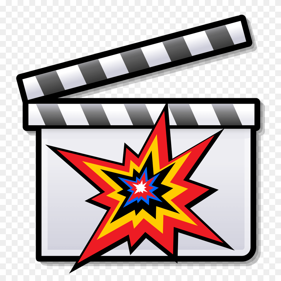 List Of Action Films, Clapperboard, Symbol, Star Symbol Free Png