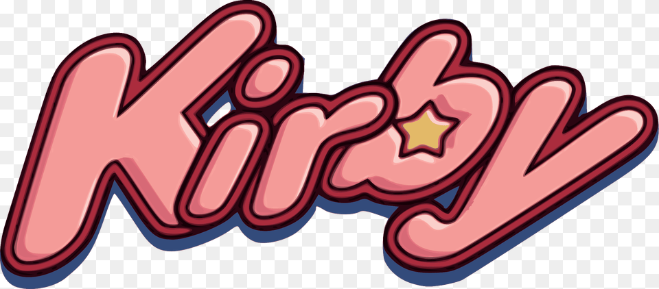 List Of Kirby Media Kirby Logo, Light, Neon Free Png
