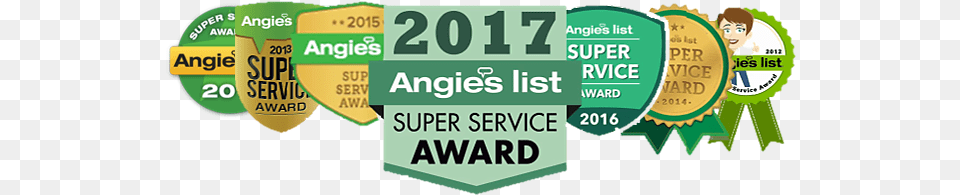 List Super Service Award Collage 2011 Angies List Super Service Award 2013 2017, Logo, Text, Person, Face Png Image