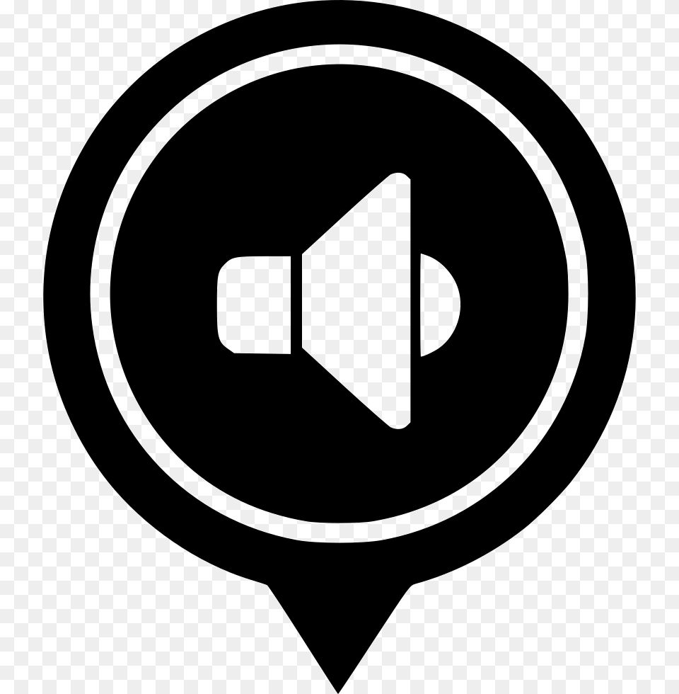 Listen Music Sound Map Emblem, Symbol, Sign Free Png Download