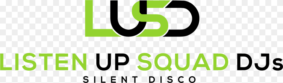 Listen Up Squad Djs Presents A Glow In Dark Silent Graphic Design, Number, Symbol, Text, Green Png