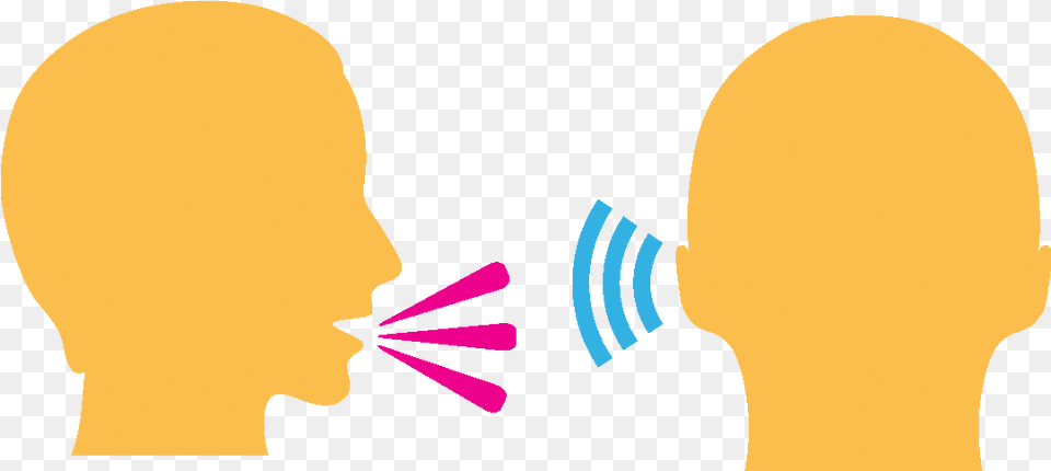 Listening Clipart Listening And Speaking, Head, Person, Face, Body Part Free Png