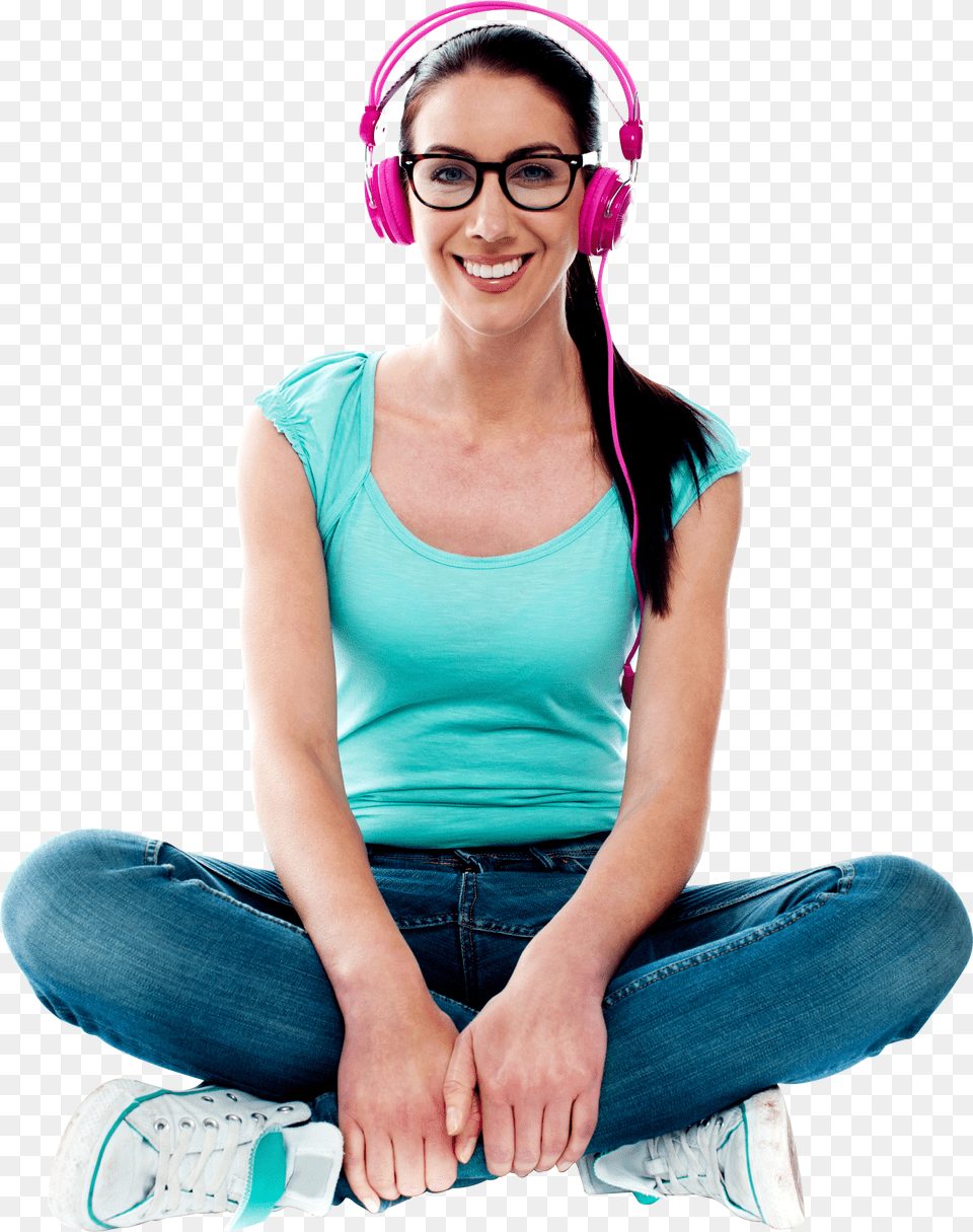Listening Music For Woman Listening Music Png Image