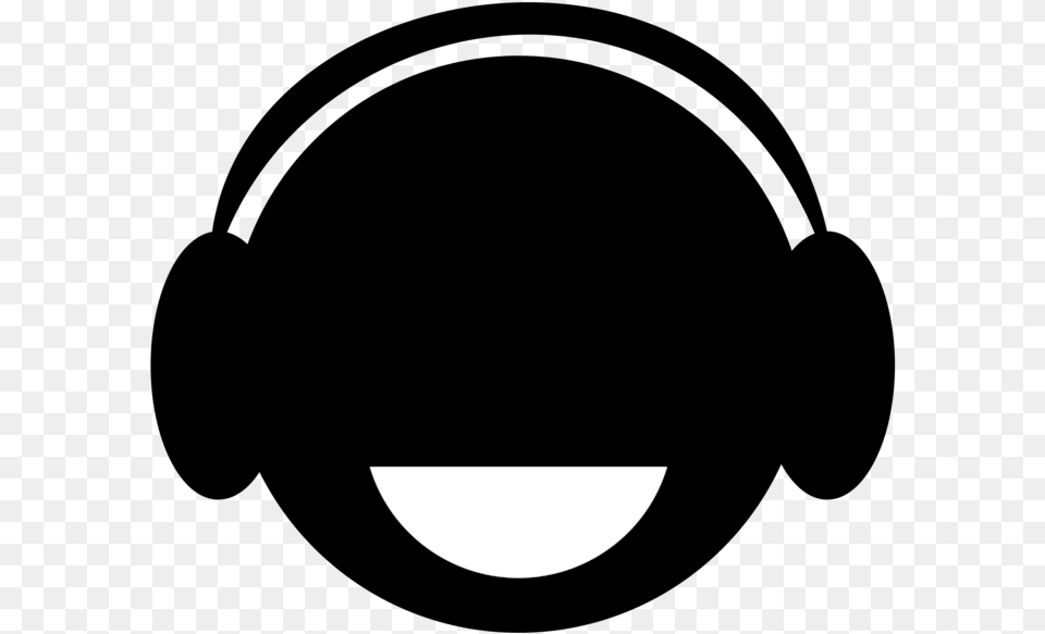 Listening With Headphones Clipart, Nature, Night, Outdoors, Astronomy Free Transparent Png