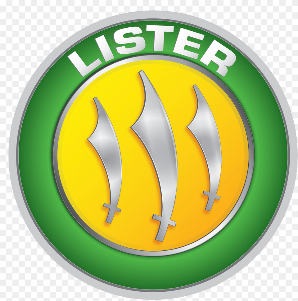 Lister Motor Company Lister Motor Company Logo, Emblem, Symbol, Badge Png