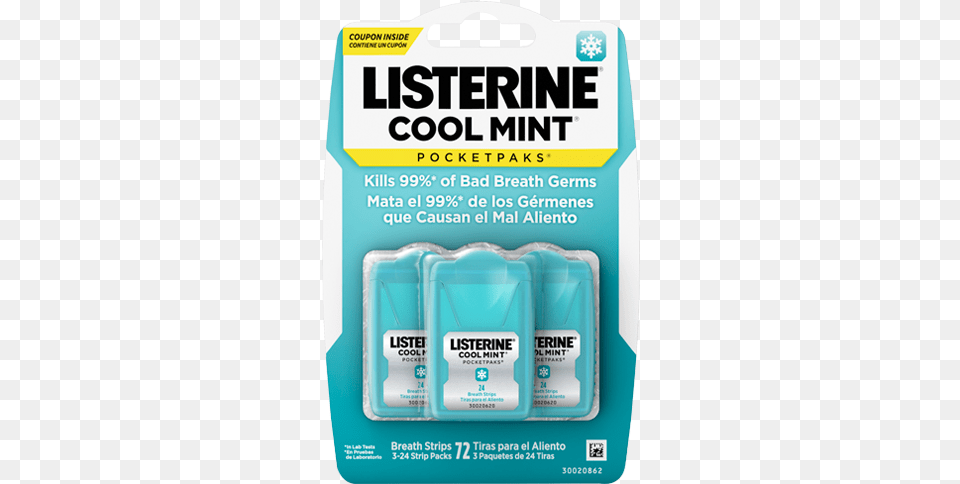 Listerine Breath Strips, First Aid, Cosmetics, Qr Code, Bottle Free Transparent Png