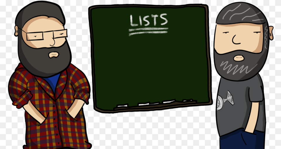Lists Cartoon, Adult, Male, Man, Person Free Transparent Png