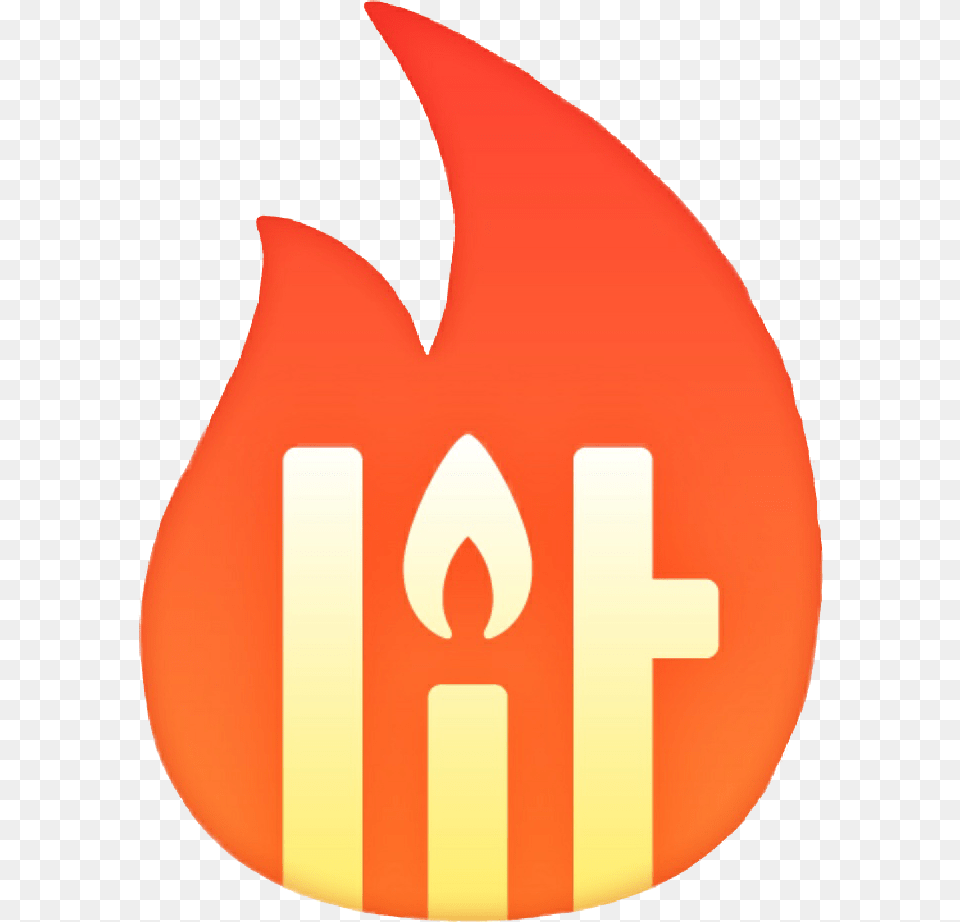 Lit Fire Hot Instagram Tumblr Rad Cool Sticker Bae Instagram Lit Sticker, Flame, Candle Free Png