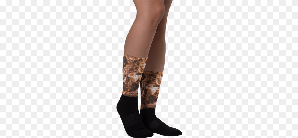 Lit Socks Sock, Clothing, Hosiery, Person, Shorts Free Png