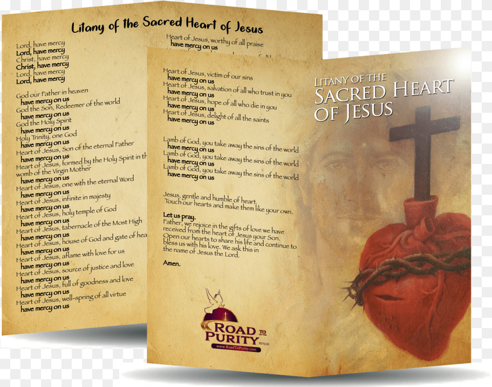 Litany Of The Sacred Heart Jesus Christian Cross, Advertisement, Poster, Text, Face Free Png