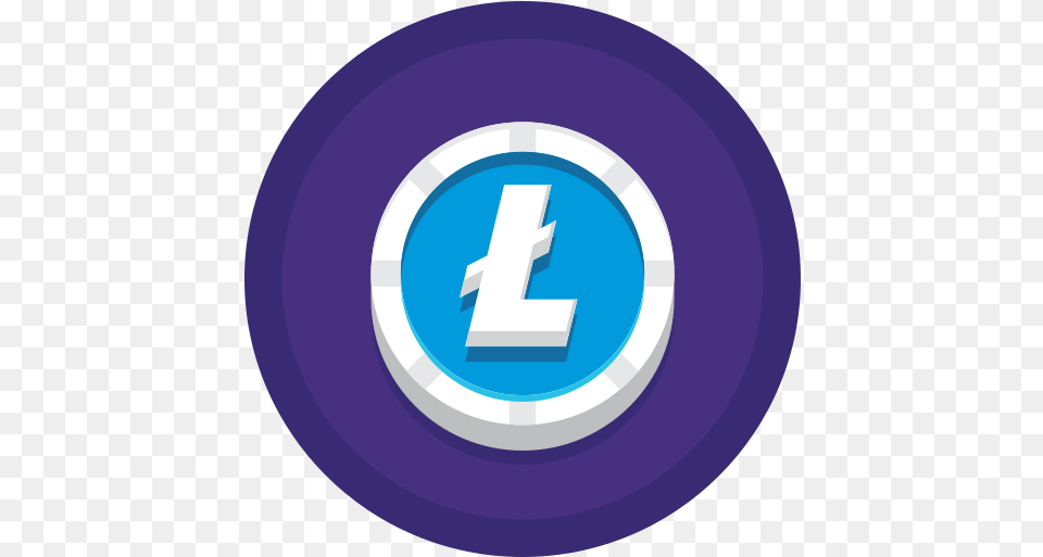 Litecoin Shapes And Symbols Icons Circle, Text, Symbol, Disk, Number Free Png Download