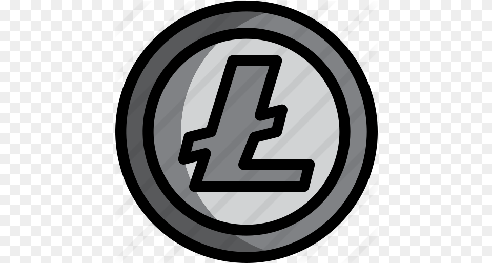 Litecoin Icon, Symbol, Number, Text, Ammunition Free Png