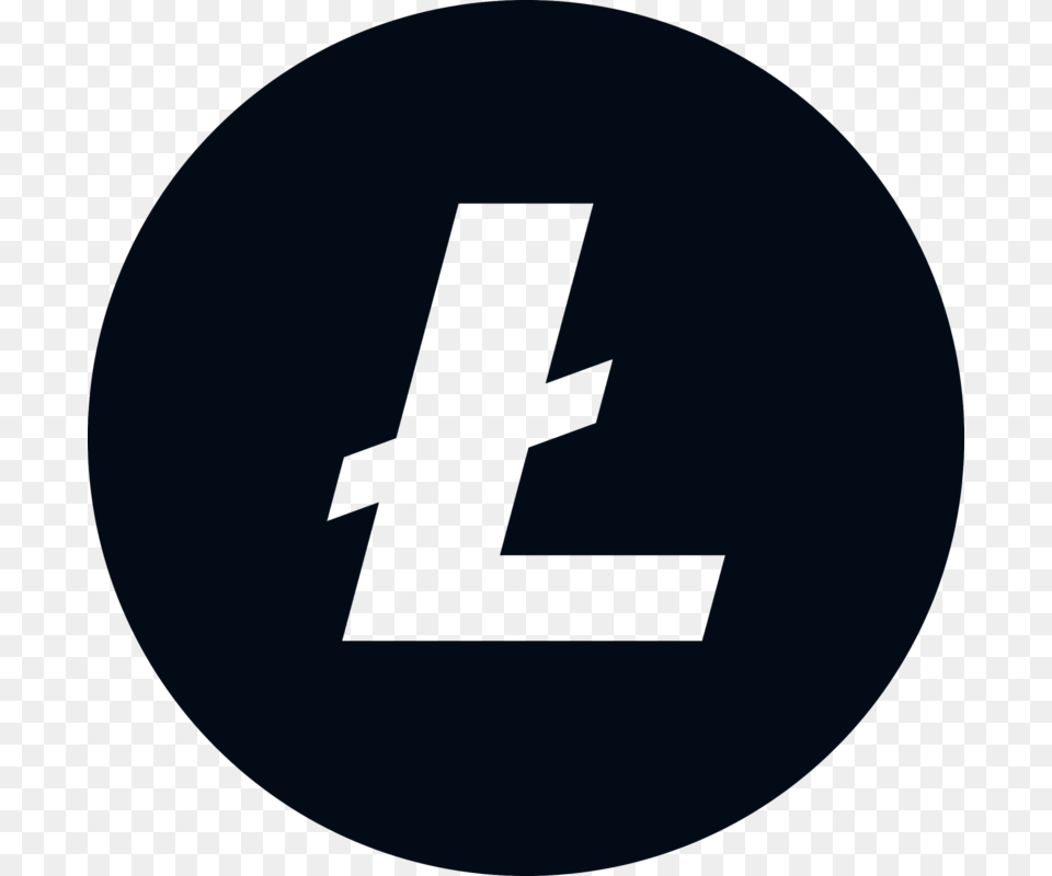 Litecoin Logo, Symbol, Text, Number, Sign Free Png Download