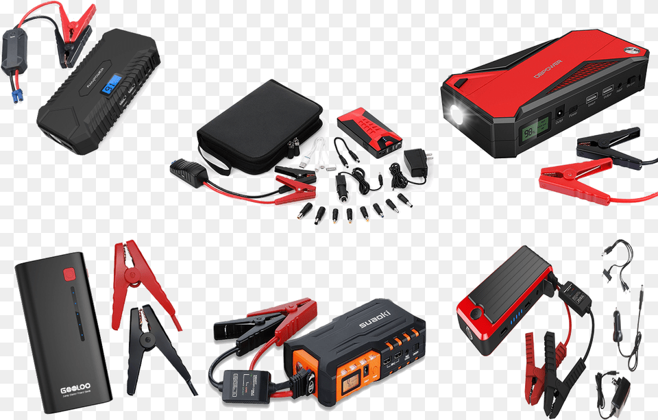 Lithium Ion Battery Jump Starter, Adapter, Electronics, Hardware, Computer Hardware Free Transparent Png