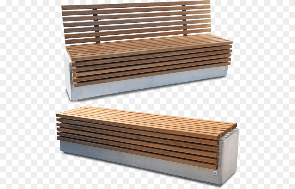 Lithos Wood Wood And Concrete Bench Bench Wood Concrete Details, Furniture, Table Png Image
