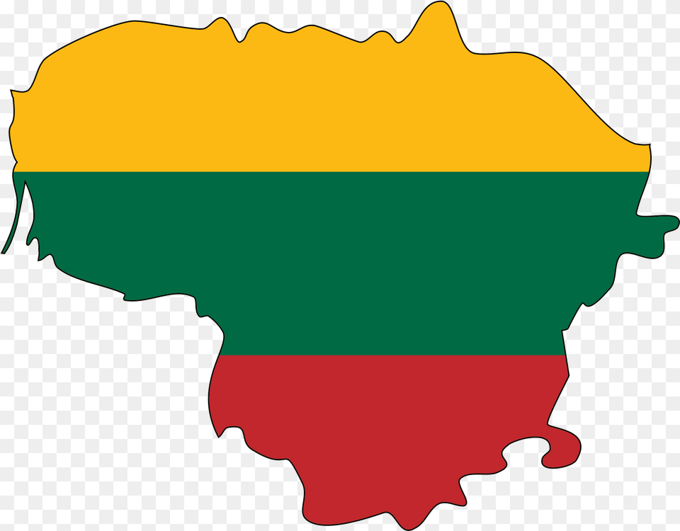 Lithuania Flag, Nuclear Free Png Download