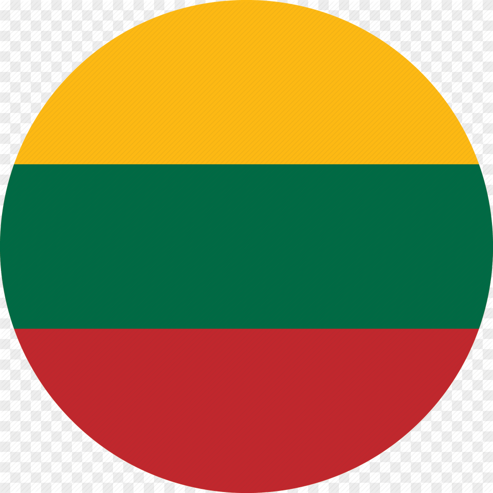 Lithuania Flag Clipart Download Cbd Legal In Lithuania, Sphere, Disk Free Png