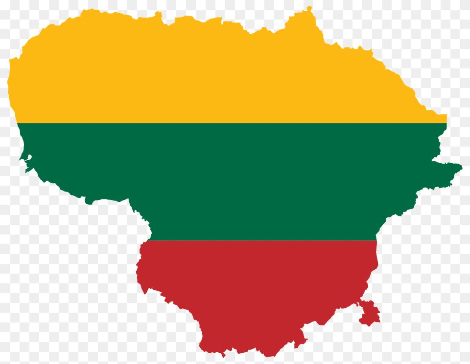 Lithuania Map Flag Clipart, Chart, Plot, Outdoors Png