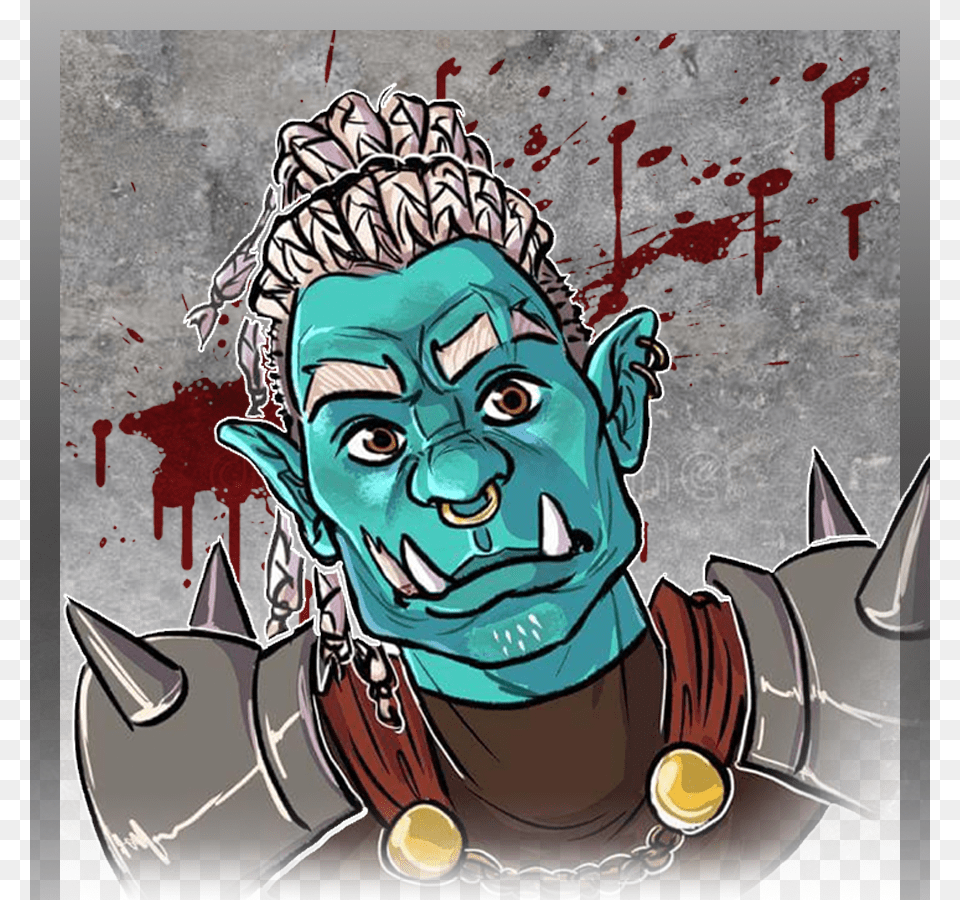 Litm Thrakk3 Blood Splatter On Screen, Art, Painting, Person, Face Png