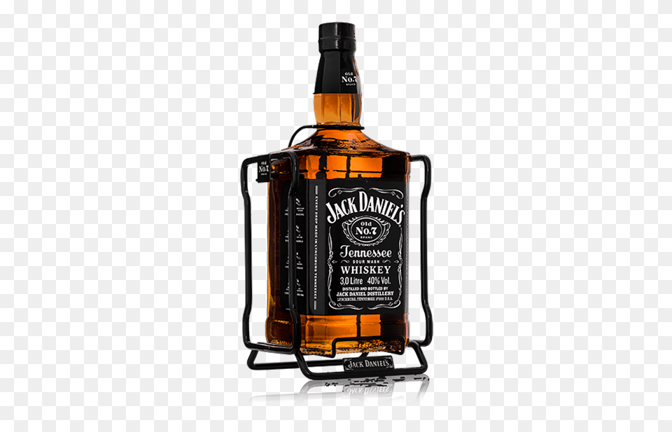 Litre Jack Daniels Old Cradle Gift Set Jack Daniel, Alcohol, Beverage, Liquor, Whisky Png Image
